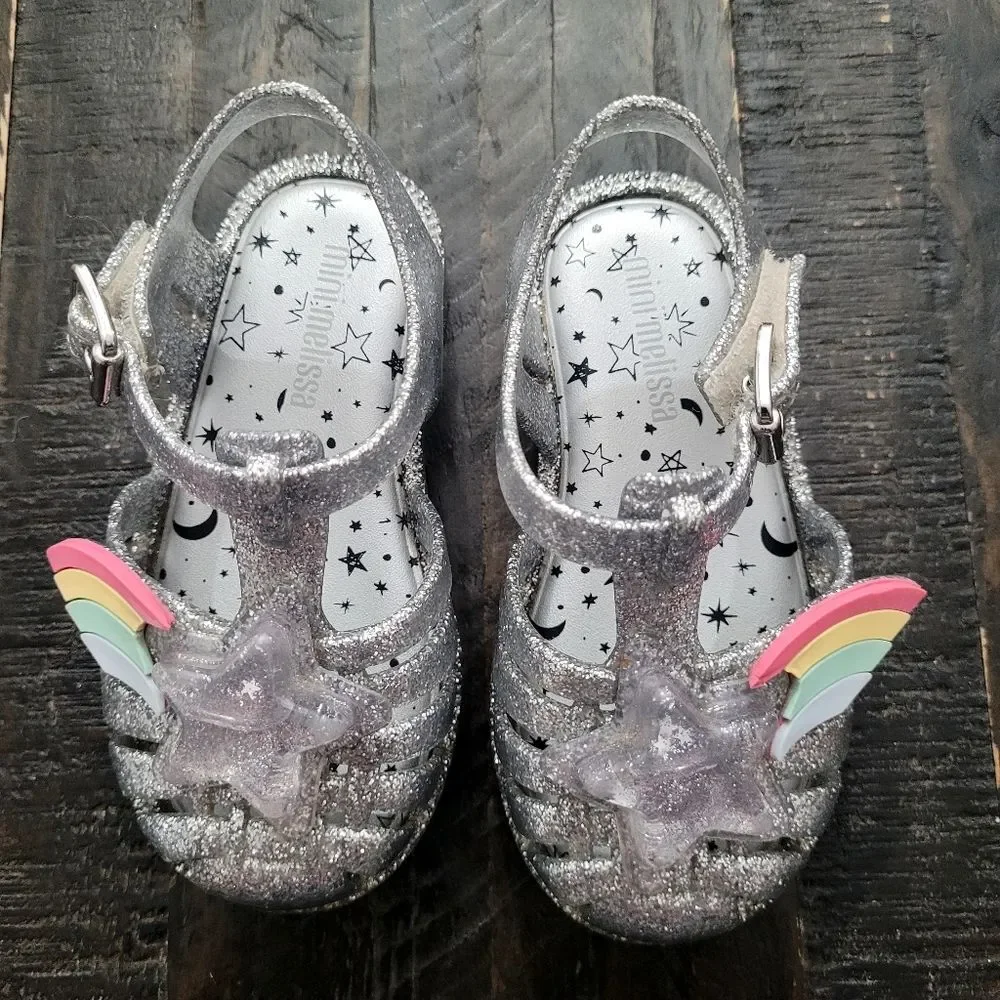 MINI MELISSA Jelly Sandals Girls Toddler Size 7